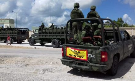 Está en Cancún primer contingente de Policía Militar