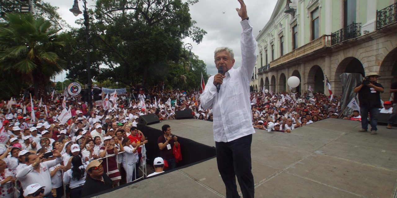 Andrés Manuel López Obrador regresa a Yucatán