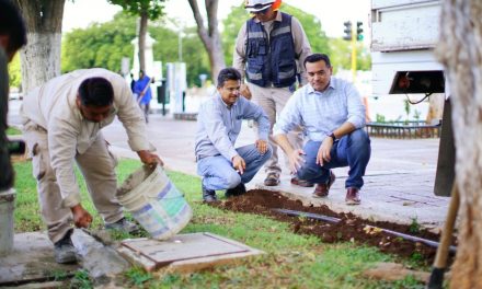 Aplican plan de mejora en servicios públicos de Mérida