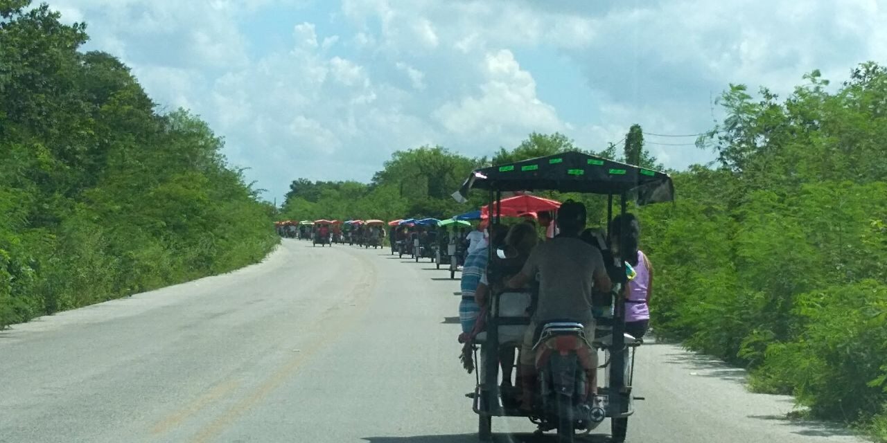 De última hora realizan inspección judicial a mega granja en Homún