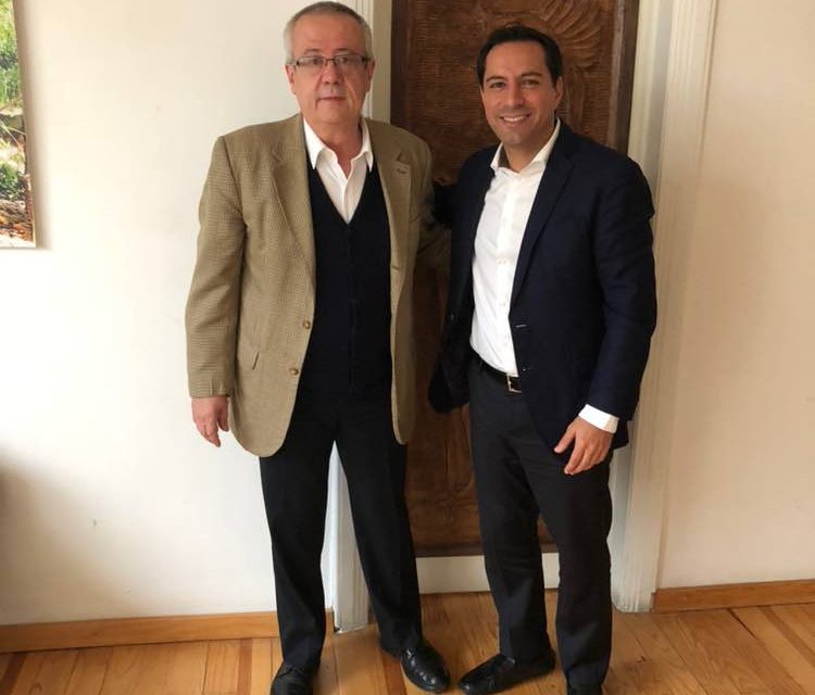 Mauricio Vila Dosal se reunió con Carlos Urzúa, próximo secretario de Hacienda Federal