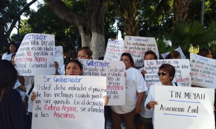 En contra de “fiscal carnal” y feminicidios en Yucatán