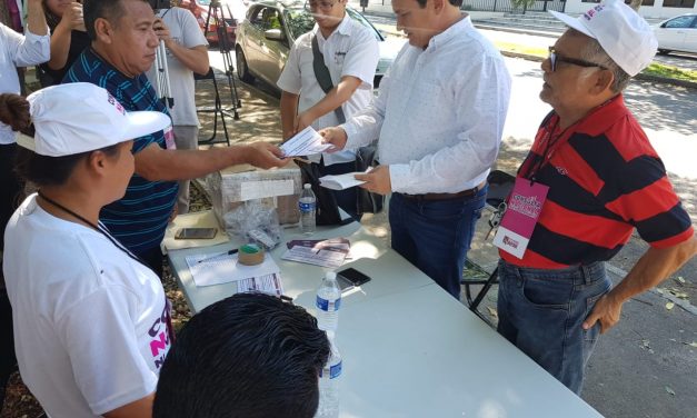 ‘Infiltrado’ votó ¡5 veces en consulta por aeropuerto de Cdmx! Y ¿en Yucatán? (video)
