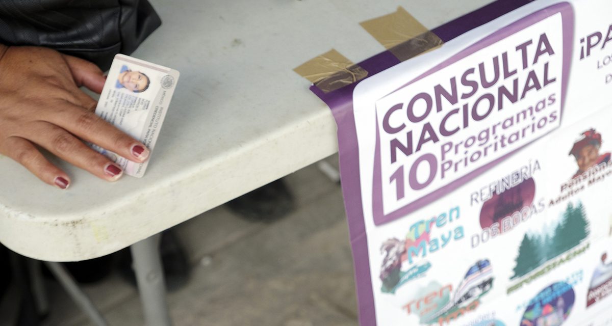 Instantáneas de la consulta en el sureste de México