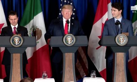 Peña, Trump y Trudeau firman el T-MEC