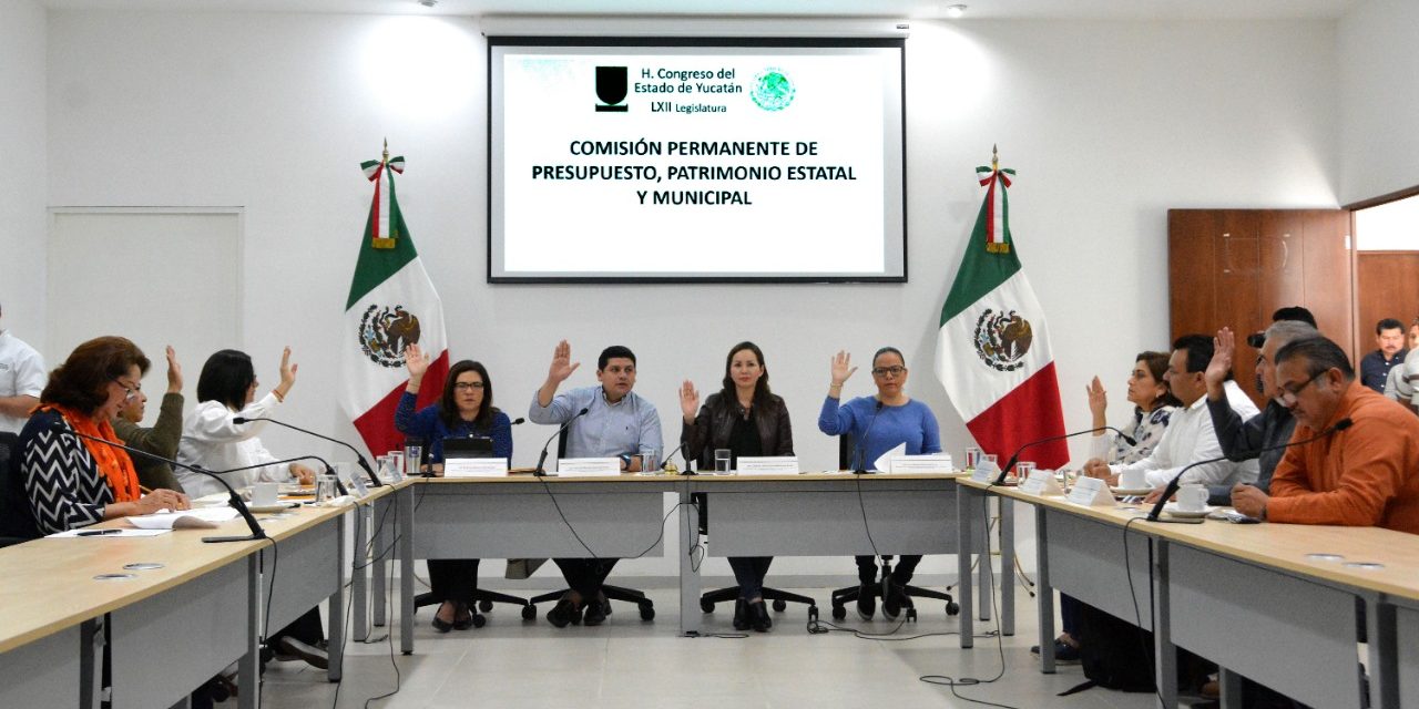 Comienza en Congreso Yucatán análisis del paquete fiscal 2019