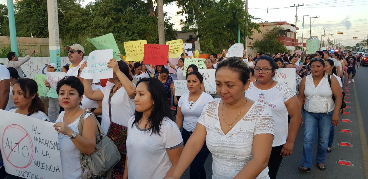 Condena y exigencia de justicia para Addisbel en Chetumal (video)