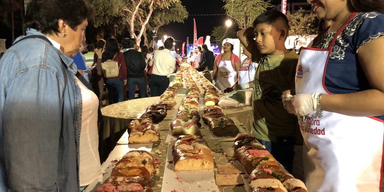 ¡Qué Rosca! Celebran a Mérida con 2.5 kilómetros del pan dulce