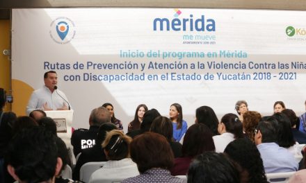 Ayuntamiento de Mérida, contra violencia a niñas con discapacidad