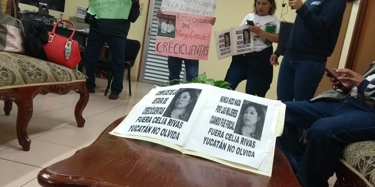 Protestan por falta de justicia a fraude en 2012