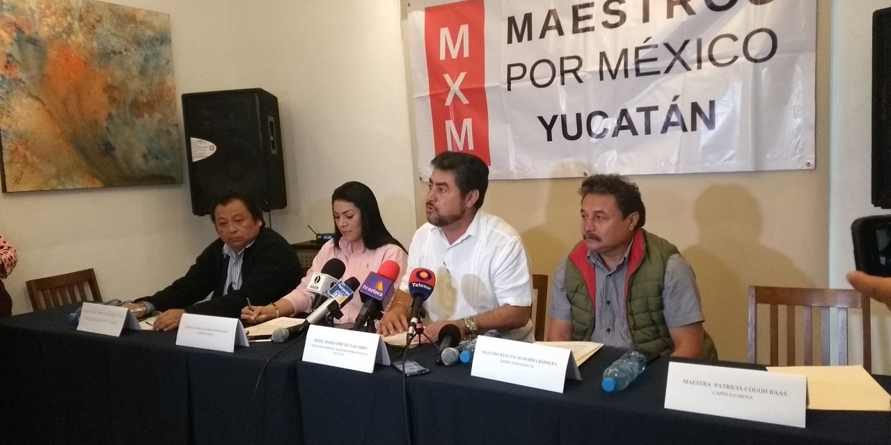 Condenan Maestros por México métodos de la CNTE (video)