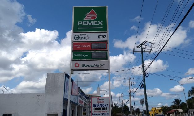 En Mérida, litro de gasolina subió por lo menos 1.80 pesos en todo 2018
