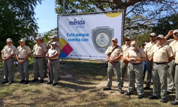 Guardaparques: refuerzo de seguridad en espacios públicos (video)
