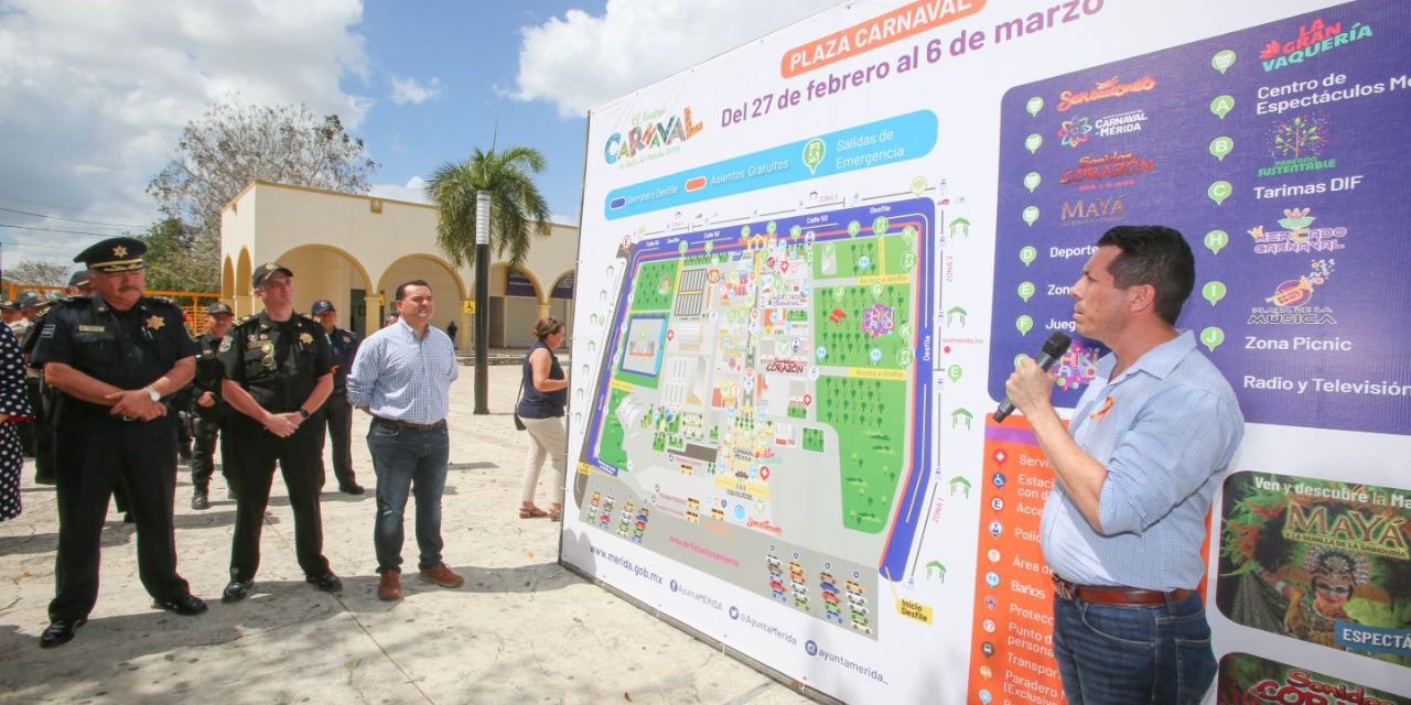 Plaza Carnaval, renovada y mejorada, lista para la fiesta de Mérida