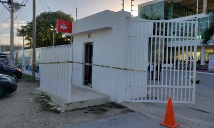 En quincena: roban cajero automático en Cancún