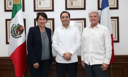 Refuerzan cooperación Francia y Yucatán