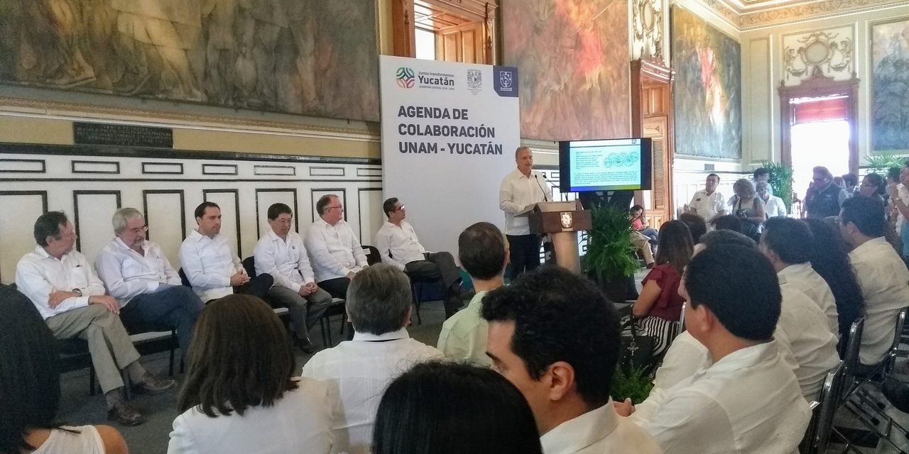 Reclama UNAM más fondos para ciencia; revisa agenda en Yucatán