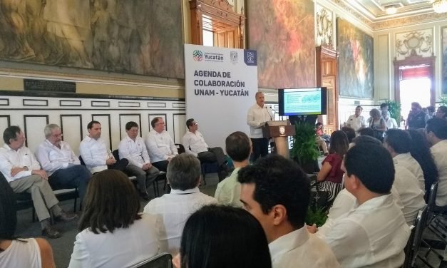 Reclama UNAM más fondos para ciencia; revisa agenda en Yucatán