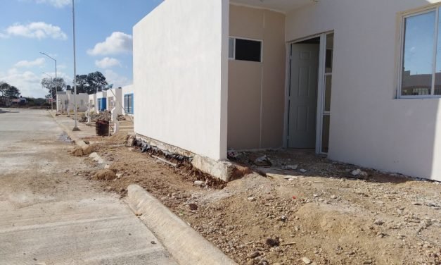 Paralizada vivienda social en Yucatán por falta de subsidios
