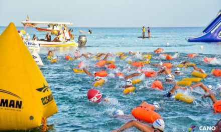 Certamen internacional de nado abierto en puerto yucateco