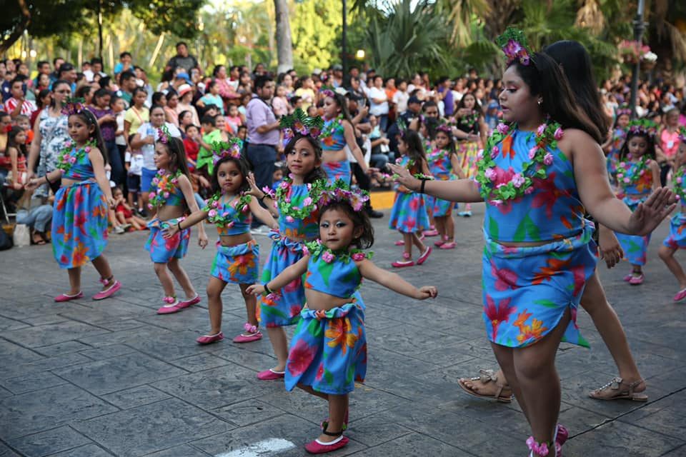 Marcan niños pauta de alegría en Carnaval de Mérida 2019 (video)