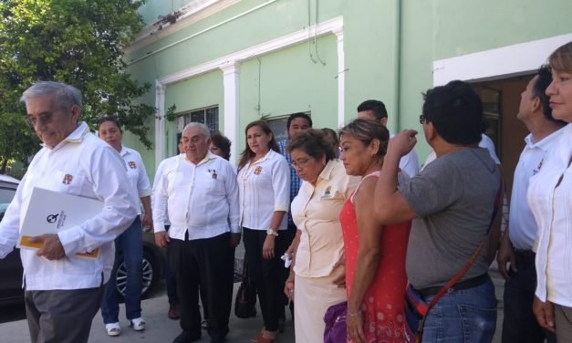 Comitiva sindical de Salud en Yucatán presiona en demandas