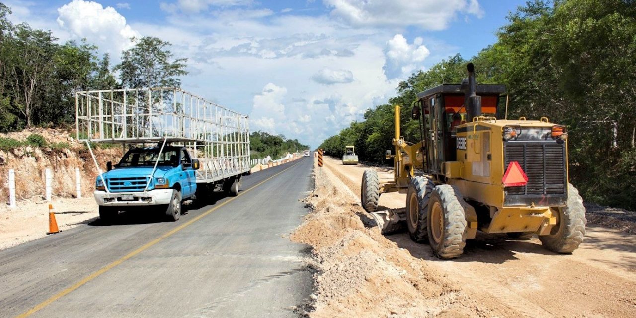 Continuará ampliación y modernización de carretera Mérida-Chetumal