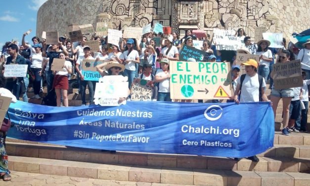 ‘Viernes para el Futuro’, reclamo en Mérida por un mundo mejor (Vídeo)