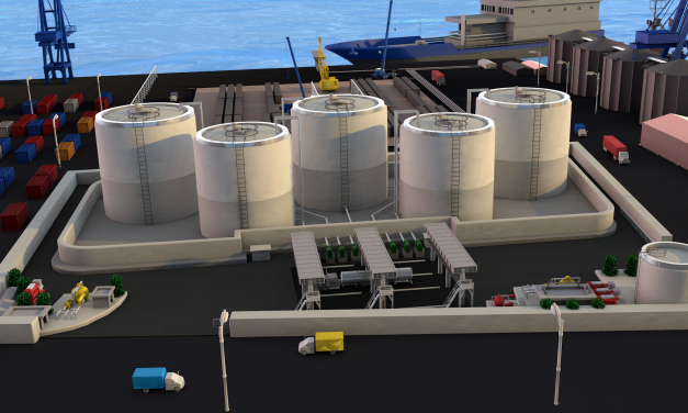 Lista planta de almacenamiento de combustibles en Progreso