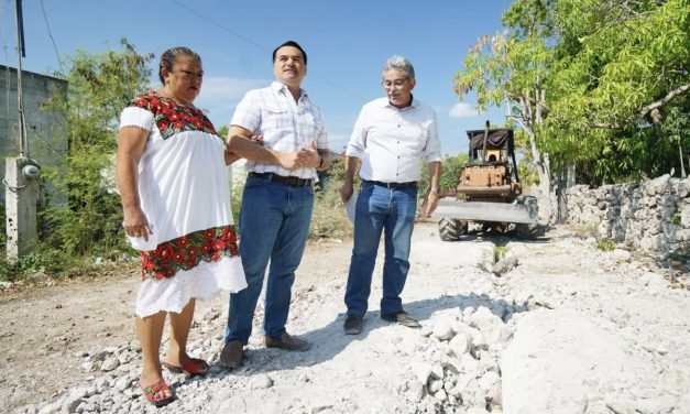 Ampliación y mejora a red de agua potable en comisaría de Komchén