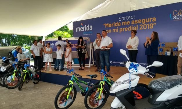 Premia Mérida a ‘cumplidores’ del predial (Vídeo)
