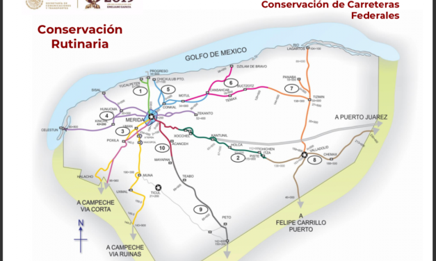 Presentan a constructores plan de 46 obras de SCT en Yucatán