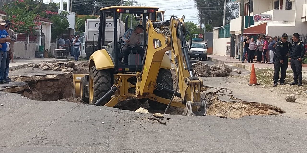 Cuevas y socavón: preocupan a vecinos en García Ginerés (Vídeo)