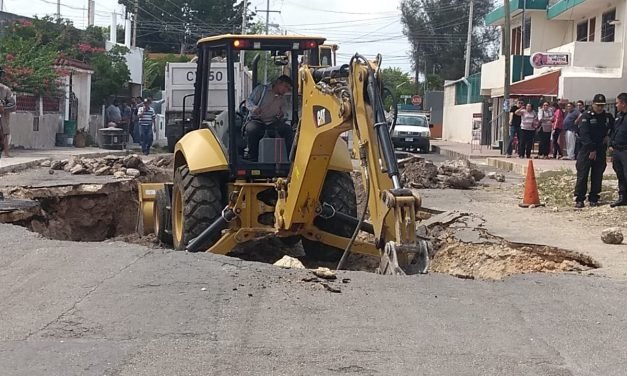 Cuevas y socavón: preocupan a vecinos en García Ginerés (Vídeo)