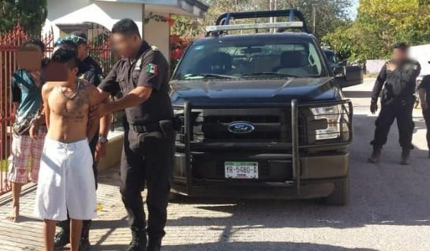 Disparan policías estatales contra presunto ladrón que resiste arresto