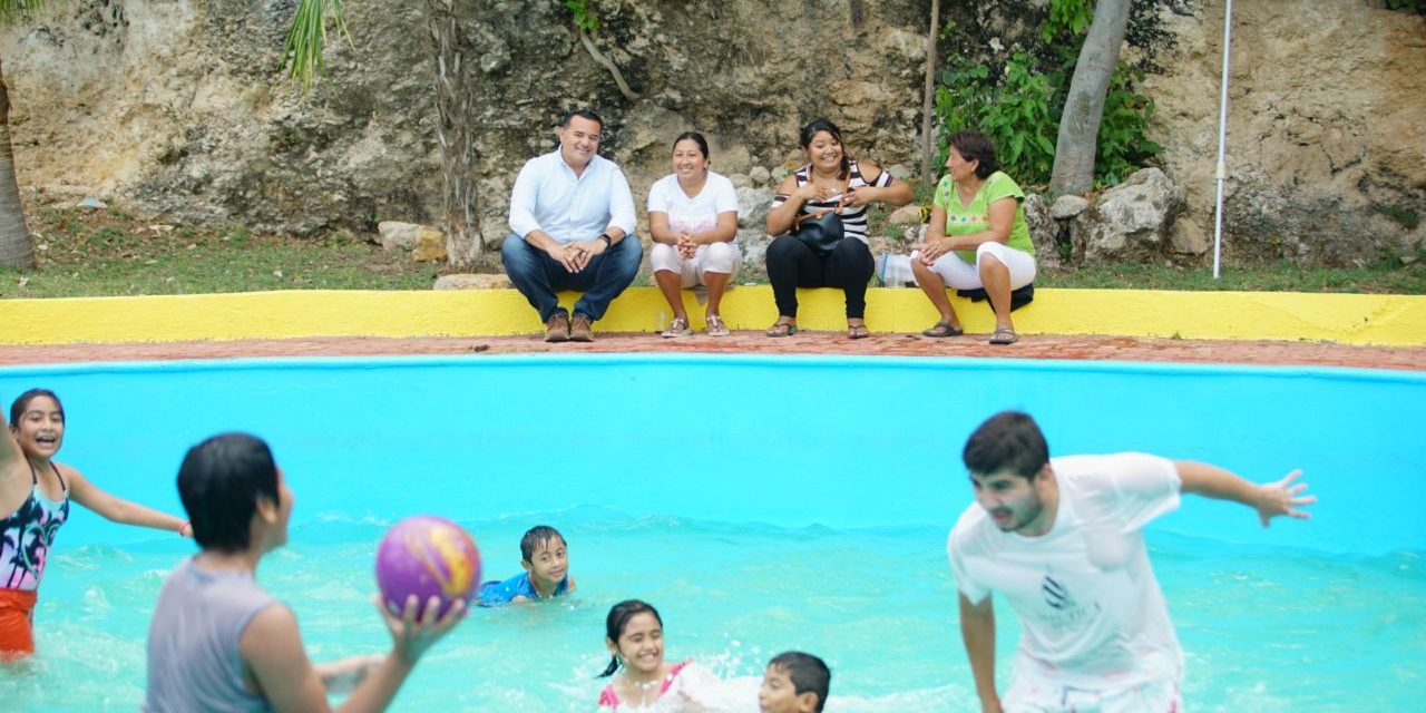 Piscinas de Acuaparque, alternativa para quienes se quedan en Mérida