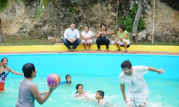 Piscinas de Acuaparque, alternativa para quienes se quedan en Mérida
