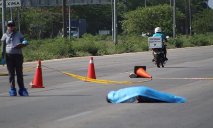 Humilde ciclista arrollado y muerto en la carretera Progreso-Mérida