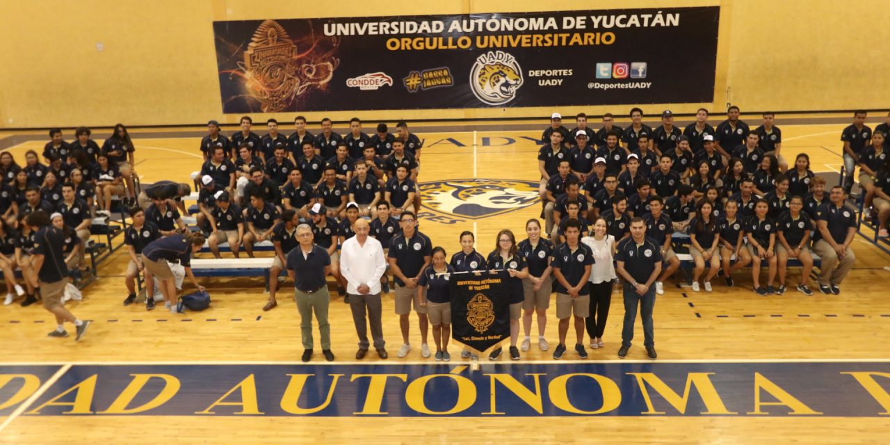 Delegación UADY en Universiada Nacional 2019, con 300 atletas y entrenadores
