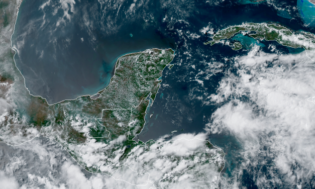 Potencial de lluvias para jueves, viernes y sábado en Península de Yucatán