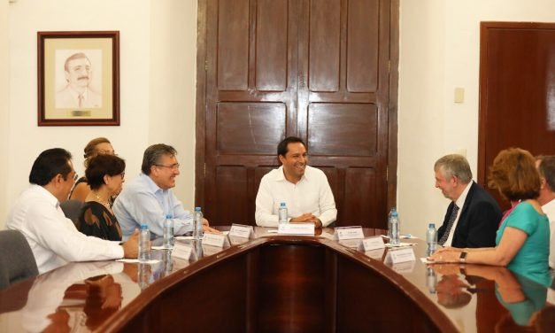 Mauricio Vila se reúne con presidente de Comisión Nacional de Derechos Humanos