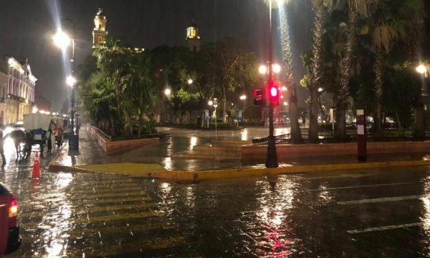 Efectos de ‘vaguada térmica’ sobre Península de Yucatán