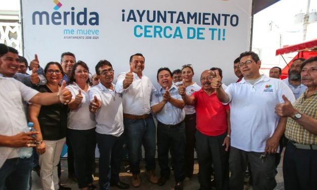 Ayuntamiento de Mérida brinda atención integral a locatarios de mercados