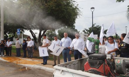 Fumigación y abatización en Mérida contra dengue, zika y chikungunya