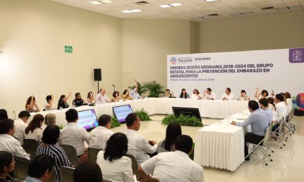Cuenta Yucatán con Grupo Estatal para la Prevención del Embarazo en Adolescentes