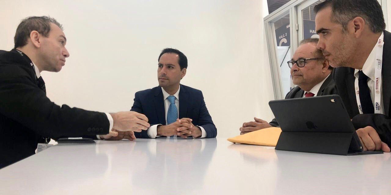 Empresa israelí IAI y la italiana Aviointeriors interesadas en las ventajas de Yucatán