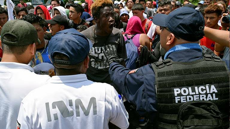 Oficialmente 14 mil migrantes en México por asilo en EU