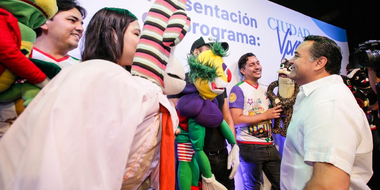 Renán Barrera presenta “Ciudad Viva. Artes en Todas Partes”