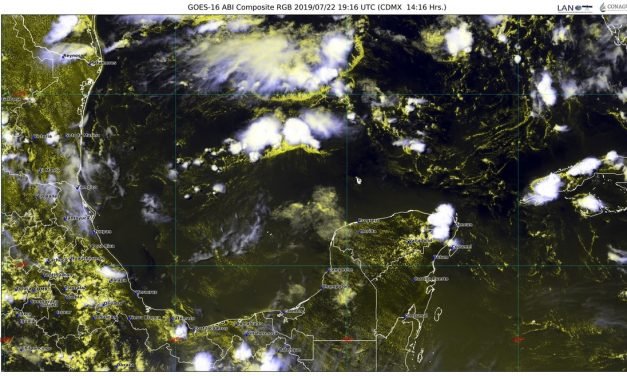 Clima Península de Yucatán: seguirán chubascos y calor de entre 39 y 40 grados