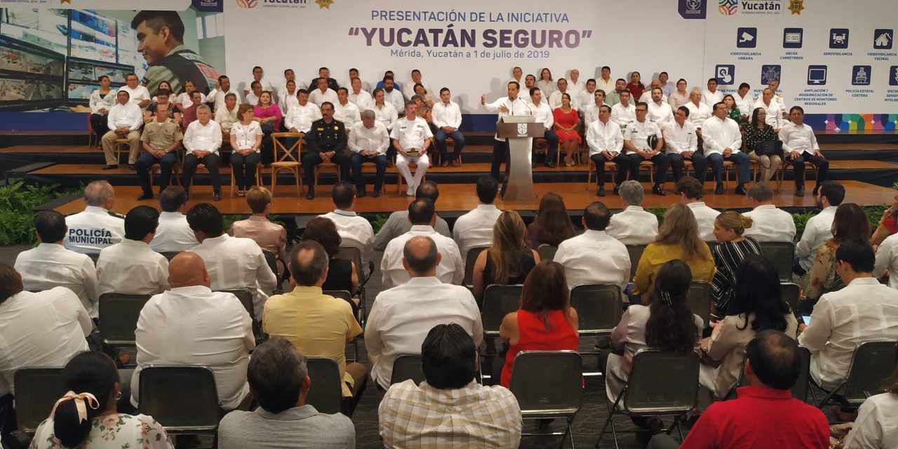 ‘Yucatán Seguro’, paso adelante del crimen organizado.- Vila (Vídeo)